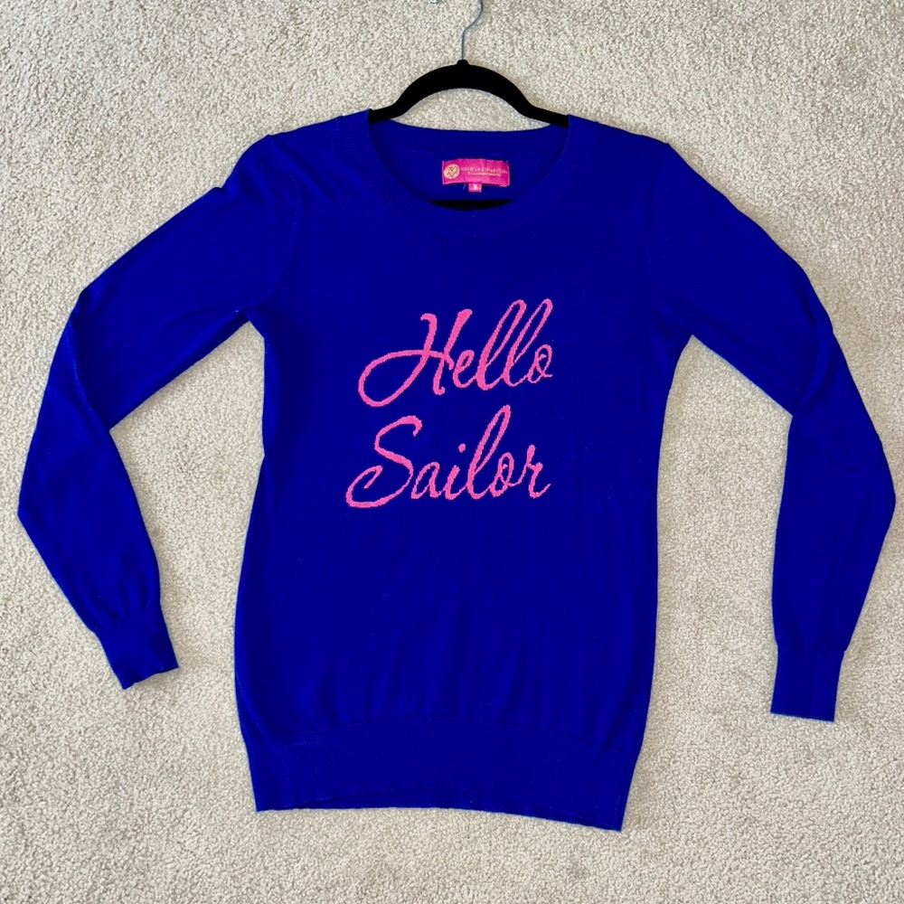 MacBeth Collection nautical sweater S/M
